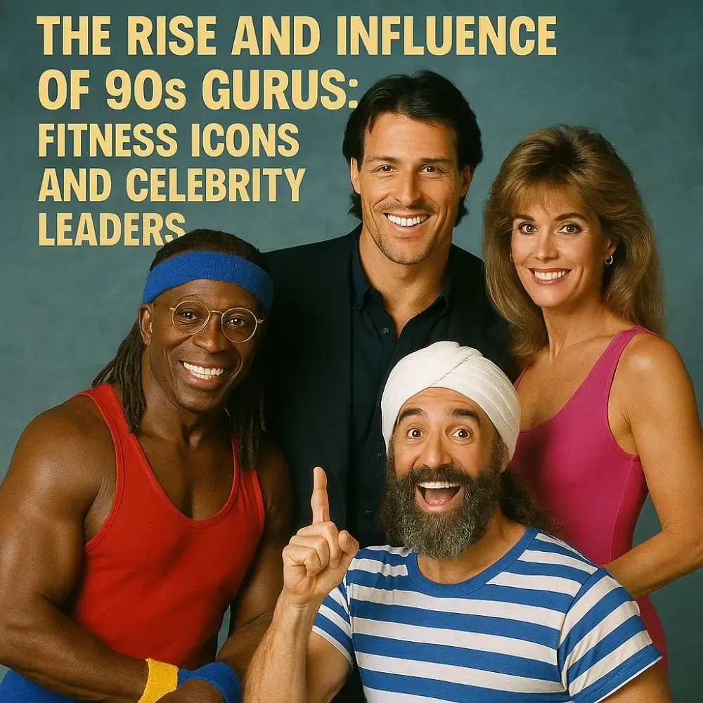 The Rise and Influence of 90s Gurus: Fitness Icons and Celebrity Leaders