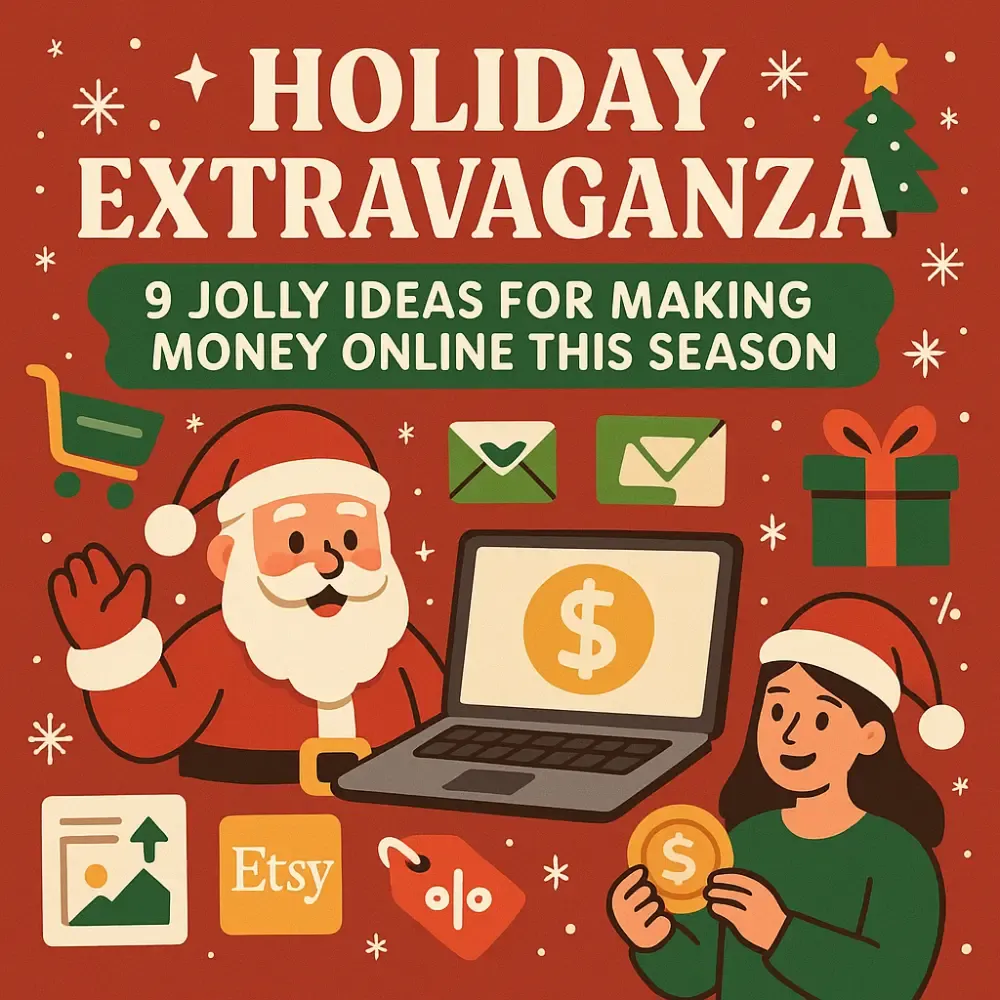 Holiday Extravaganza: 9 Jolly Ideas for Making Money Online This Season
